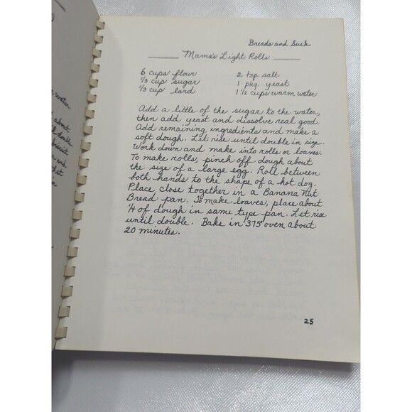 Clarice Doub Tuttle Family‎ Recipe Book Pfafftown, NC Elm Grove United Methodist - Picture 16 of 16